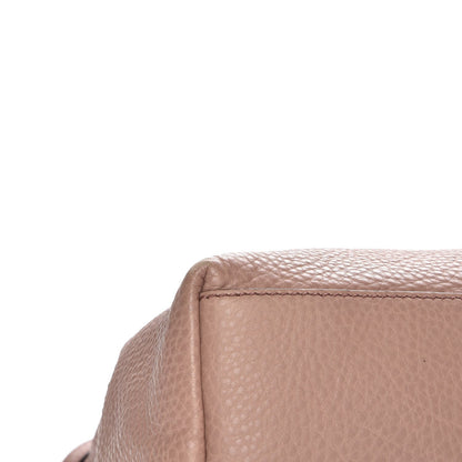 Gucci Pebbled Calfskin Medium Soho Chain Shoulder Bag Dark Cipria 8 of 11