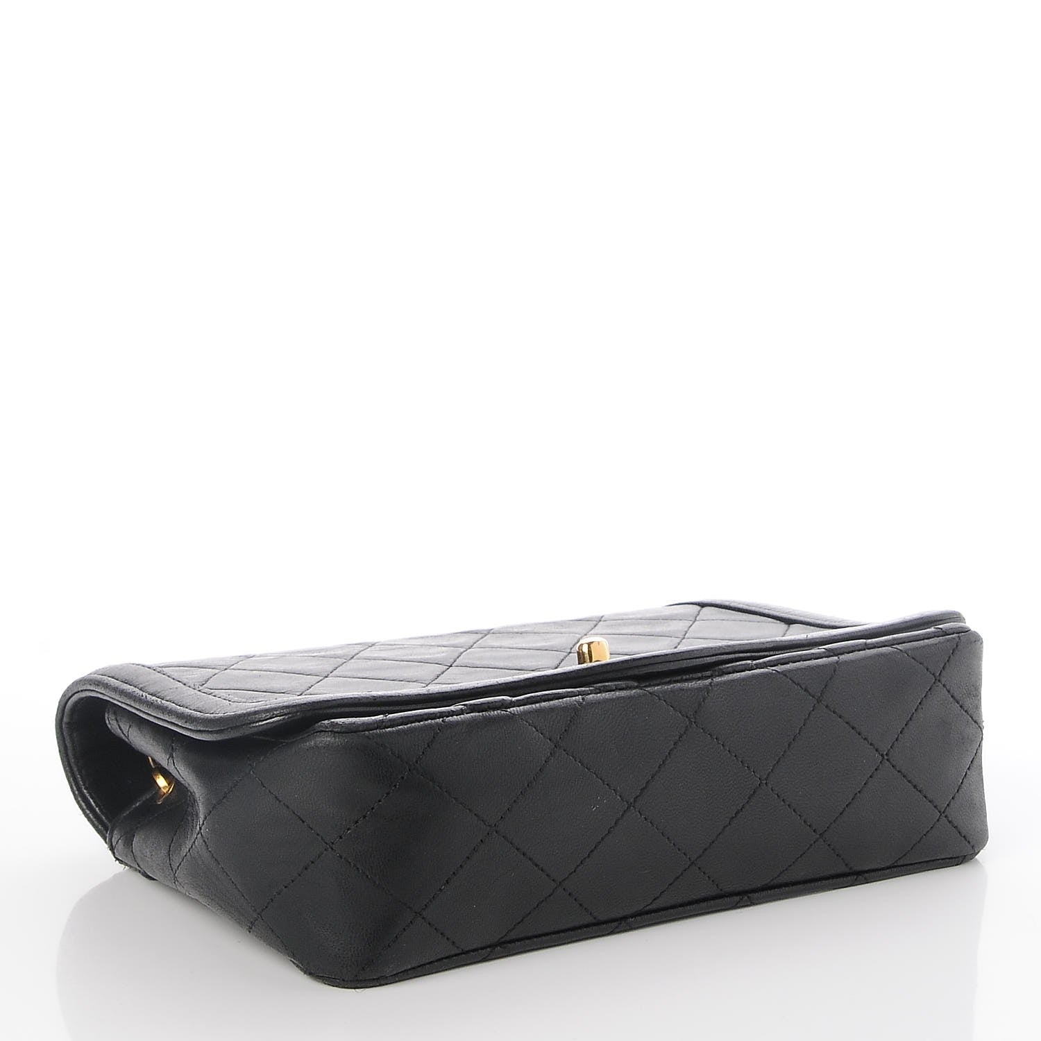 Chanel Lambskin Quilted Small Single Flap Black 4 of 7