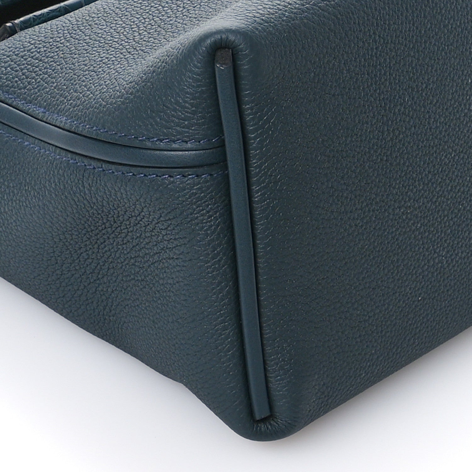 Hermes Togo Matte Alligator Swift Touch 24/24 29 Vert Rousseau 9 of 10