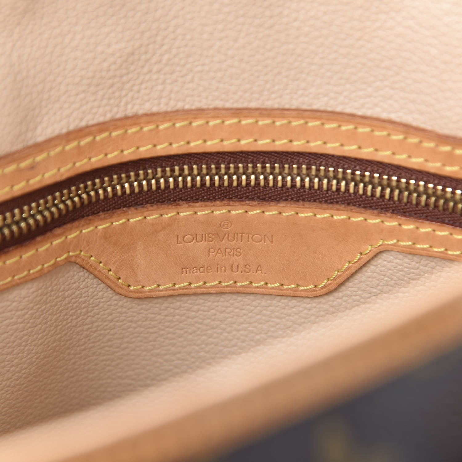 Louis Vuitton Monogram Petit Bucket 23 8 of 9