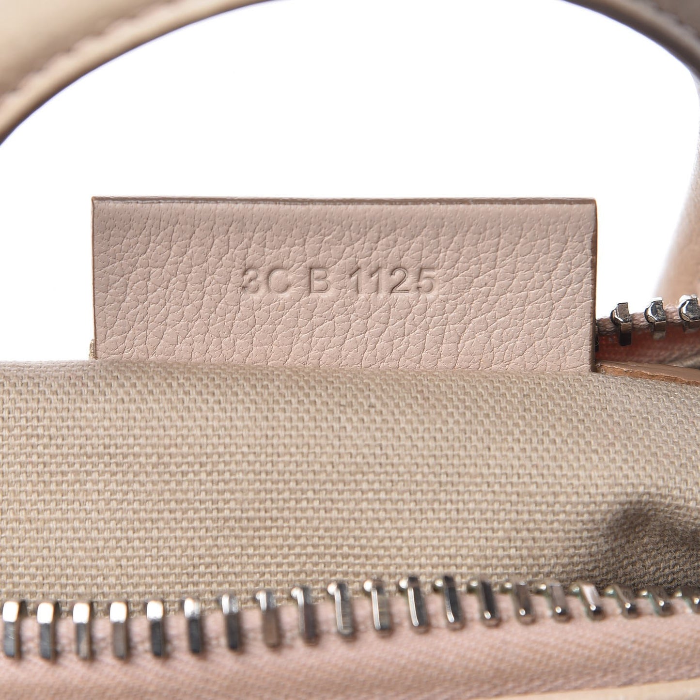 Sugar Goatskin Mini Antigona Nude Pink