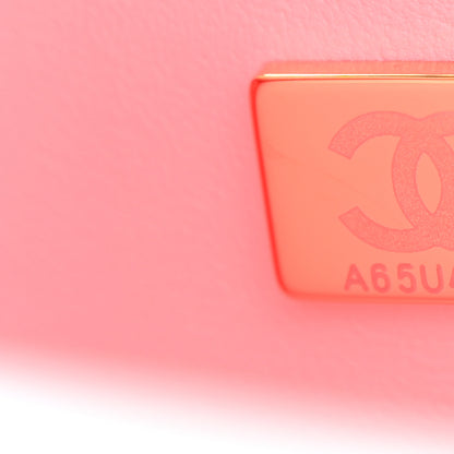 Chanel Lambskin Quilted Medium Double Flap Pink 7 of 11