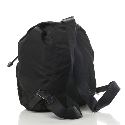 Prada Tessuto Nylon Vela Cinch Backpack Black 3 of 11