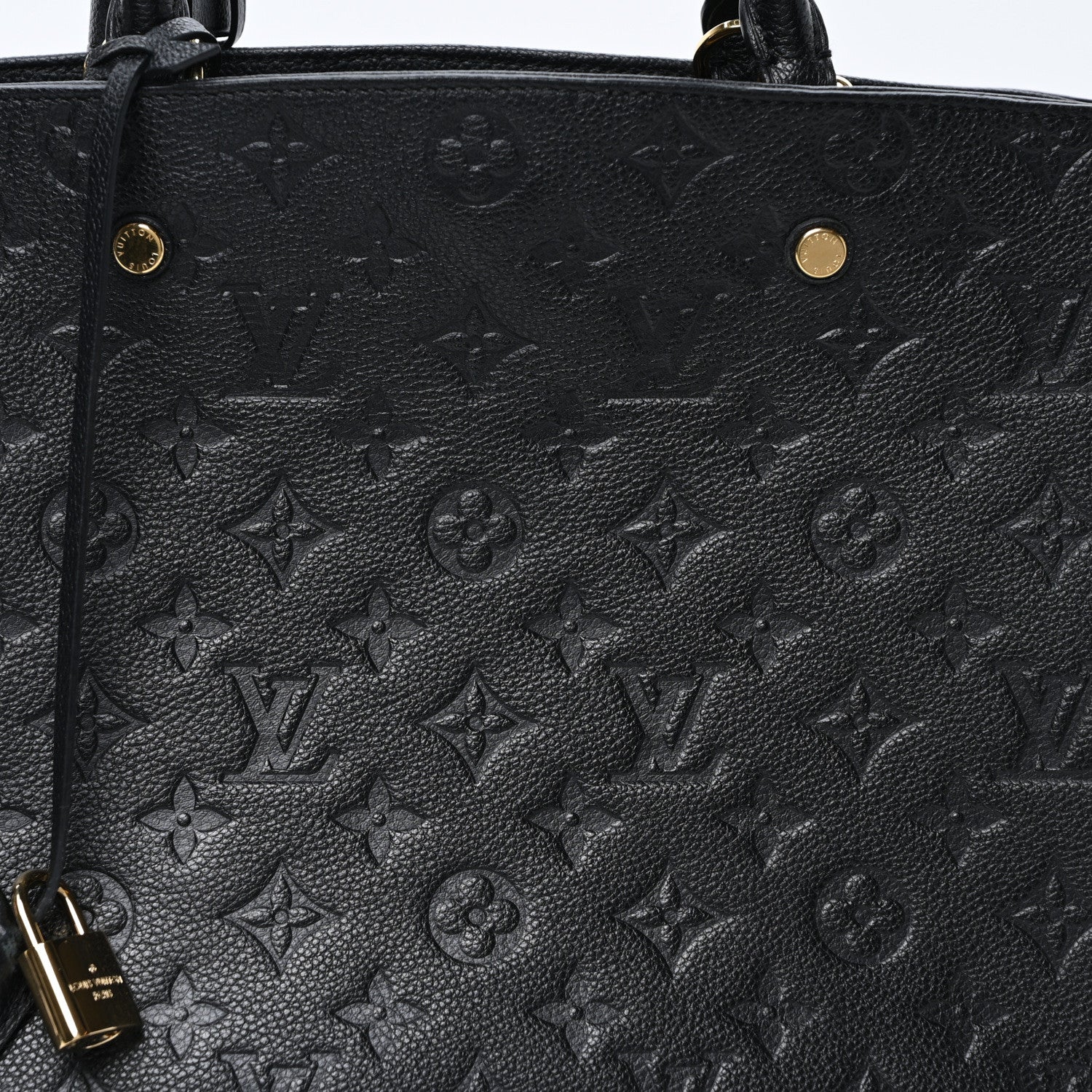 Louis Vuitton Empreinte Montaigne GM Black 6 of 8