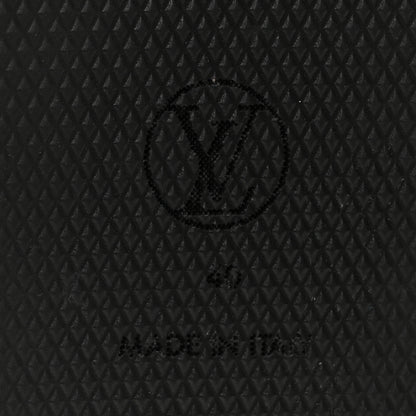 Louis Vuitton Calfskin Embossed Monogram Sunset Flat Comfort Mule 40 Rose Pop 7 of 8