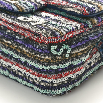 Chanel Mixed Fibers Sequin Quilted Mini Flap Multicolor 10 of 10