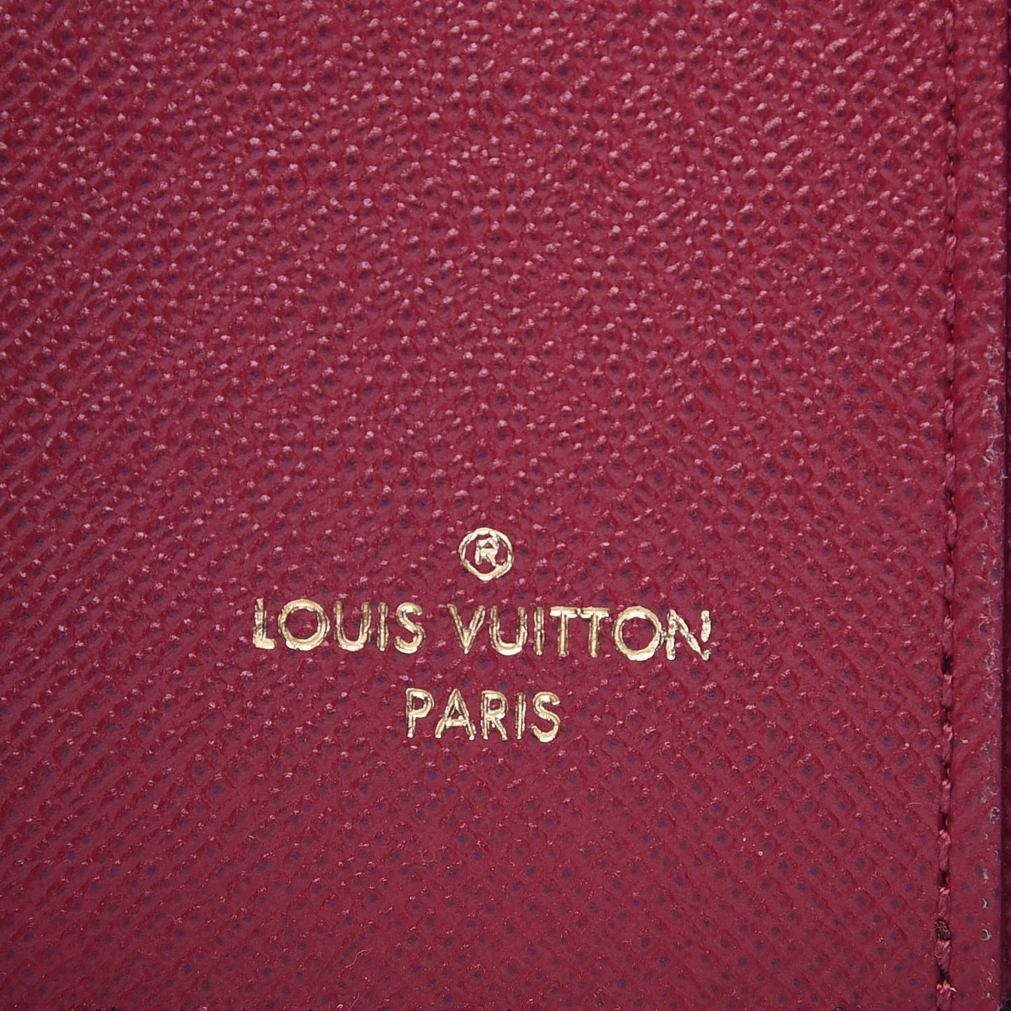 Monogram Zoe Wallet Fuchsia