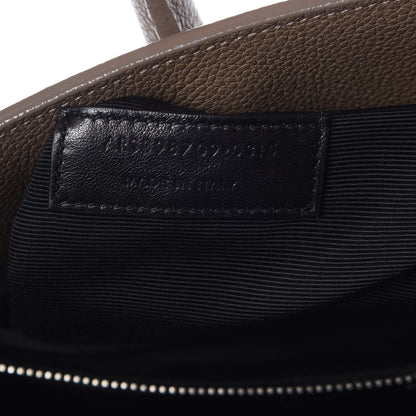 Saint Laurent Grained Calfskin Small Sac de Jour Taupe 7 of 12