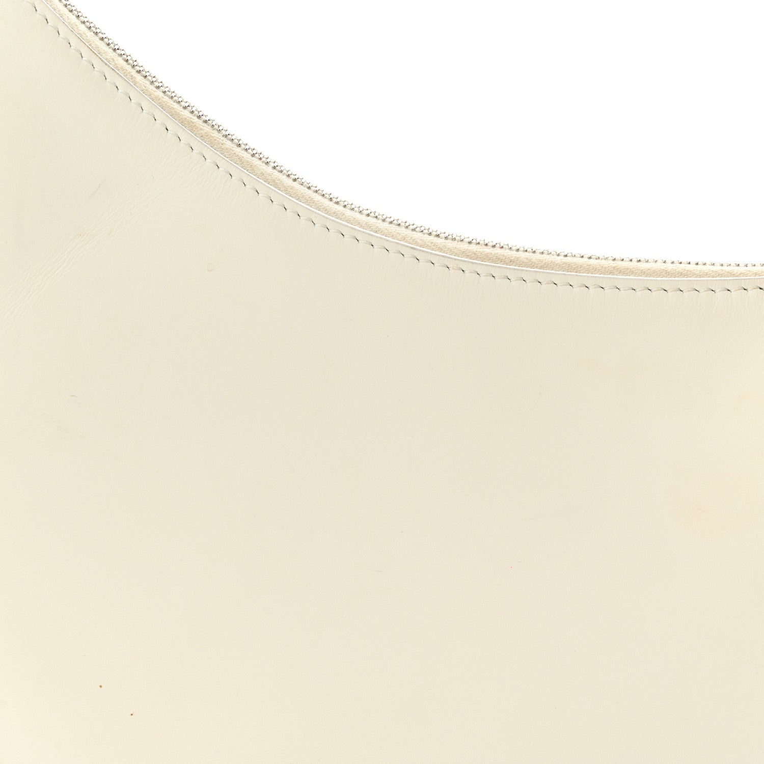 The Row Smooth Calfskin Half Moon Shoulder Bag New Ivory 10 of 14