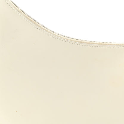 The Row Smooth Calfskin Half Moon Shoulder Bag New Ivory 10 of 14
