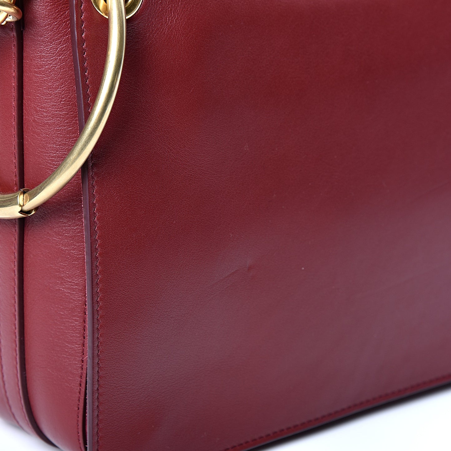 Calfskin Suede Medium Roy Bag Plum Purple