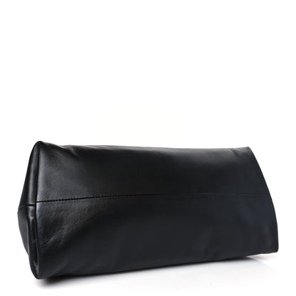 Valentino Garavani Calfskin Supervee Clutch Black 4 of 10