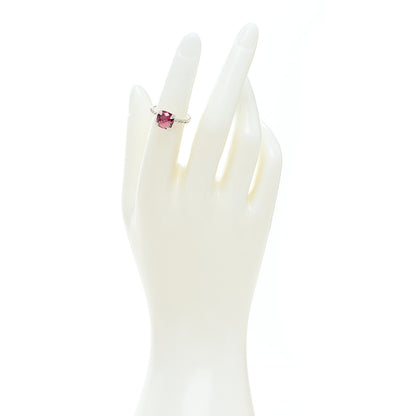 David Yurman Sterling Silver Diamond Rhodolite 8mm Chatelaine Ring 47 4.25 2 of 5