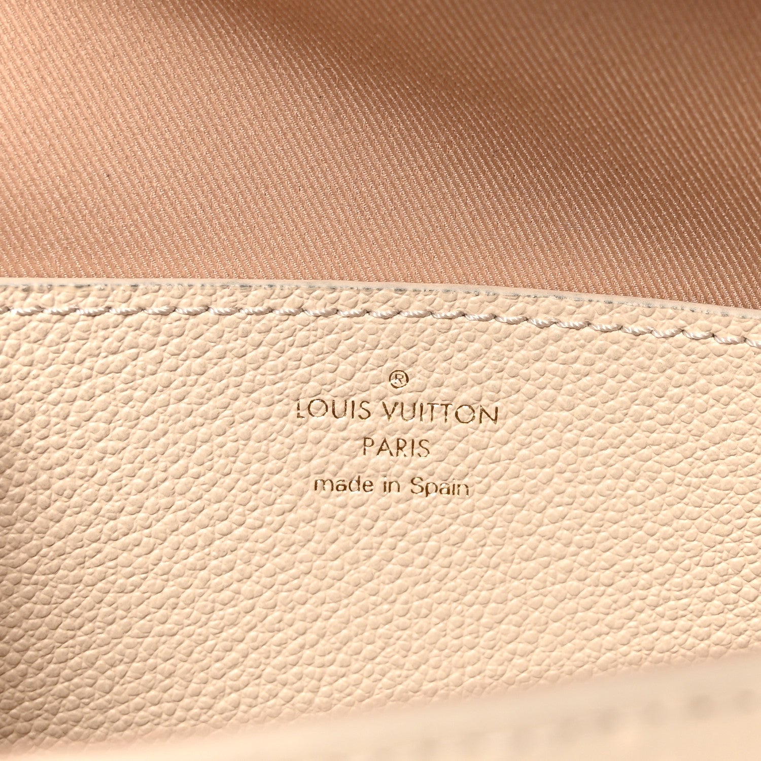 Louis Vuitton Empreinte Metis Wallet On Chain Cream 6 of 9
