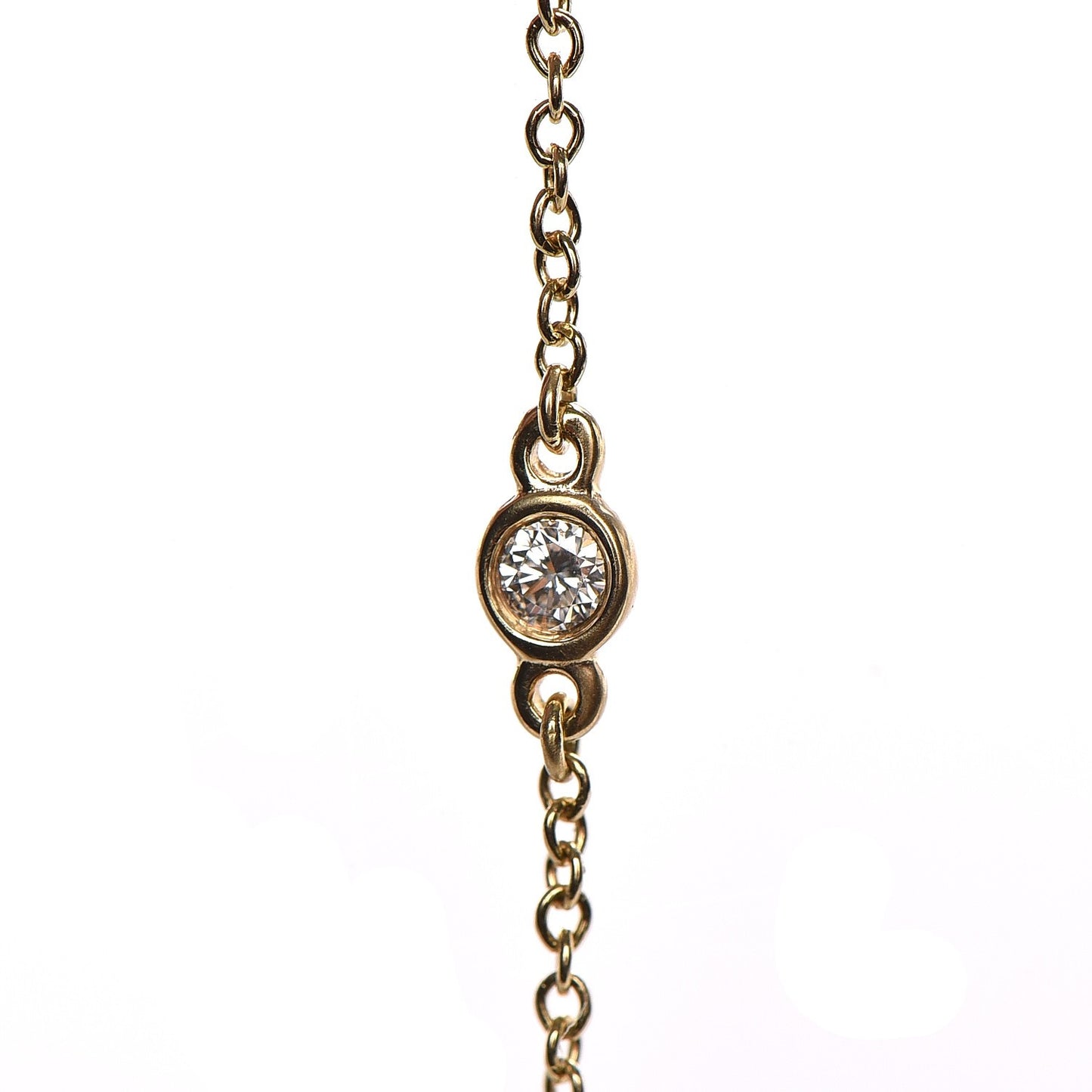 18K Yellow Gold Diamond .03ct Elsa Peretti Diamonds by the Yard Bracelet