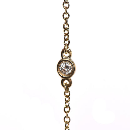 Tiffany 18K Yellow Gold Diamond .03ct Elsa Peretti Diamonds by the Yard Bracelet 3 of 5