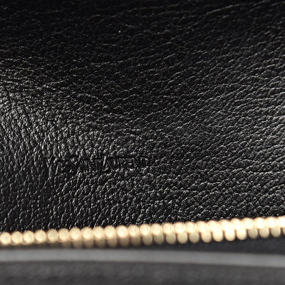 Saint Laurent Calfskin Monogram Belle de Jour Chain Clutch Black 6 of 12