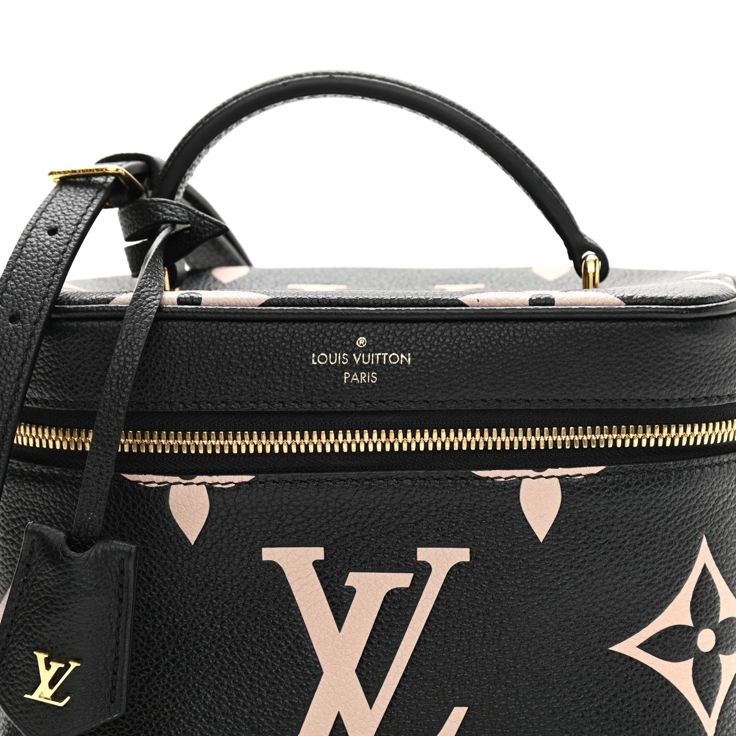 Louis Vuitton Empreinte Monogram Giant Vanity PM Black Beige 8 of 10