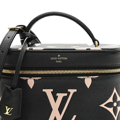 Louis Vuitton Empreinte Monogram Giant Vanity PM Black Beige 8 of 10