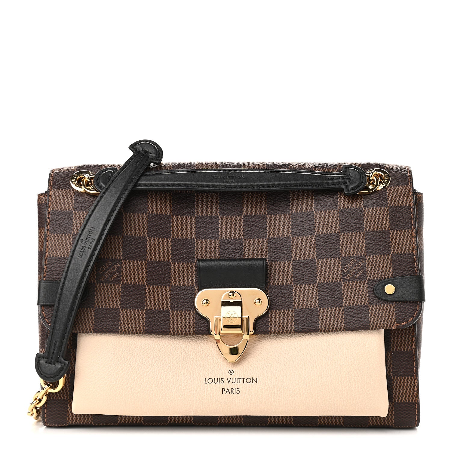 Louis Vuitton Damier Ebene Vavin PM Creme 1 of 8