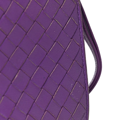 Bottega Veneta Nappa Intrecciato Wristlet Zip Wallet Byzantine 19 of 21