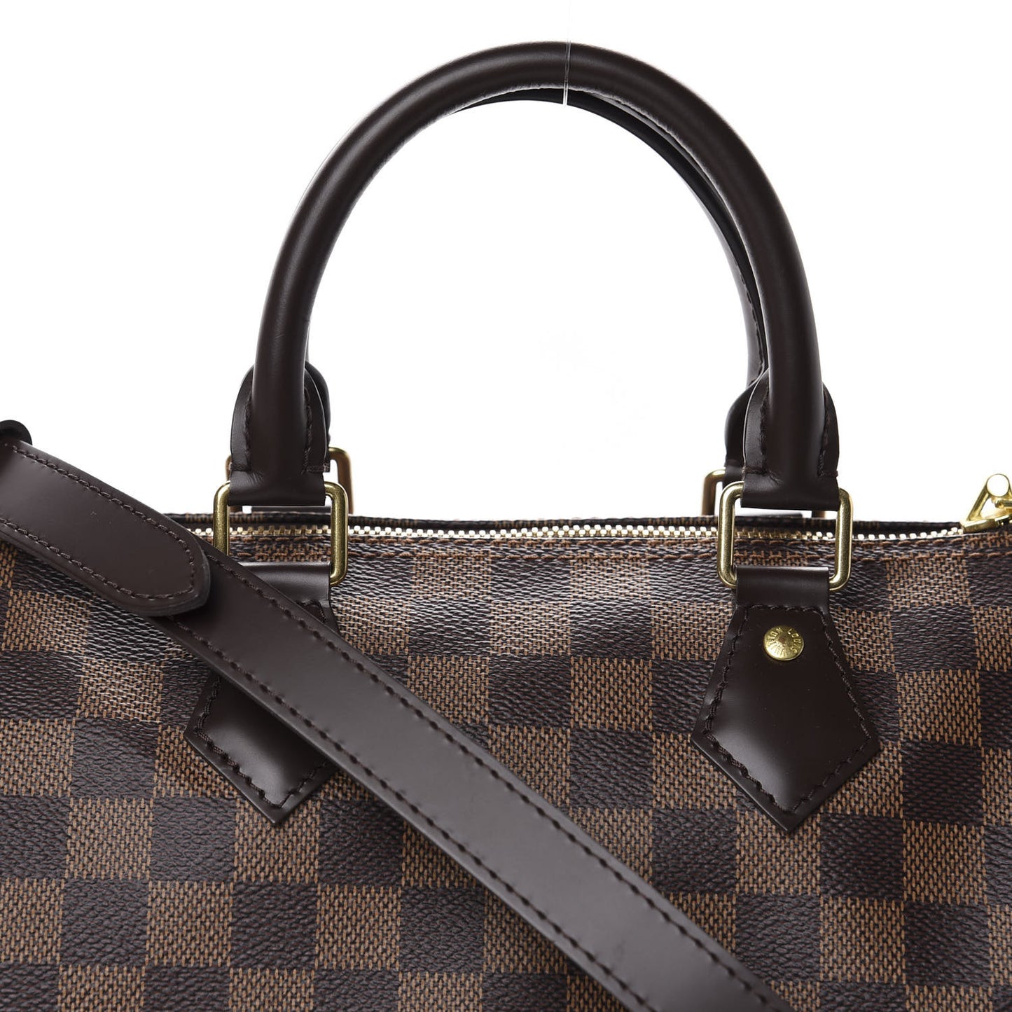 Damier Ebene Speedy Bandouliere 25