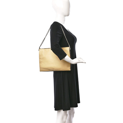 Celine Lambskin Soft Trio Zipped Bag Vanilla 2 of 17
