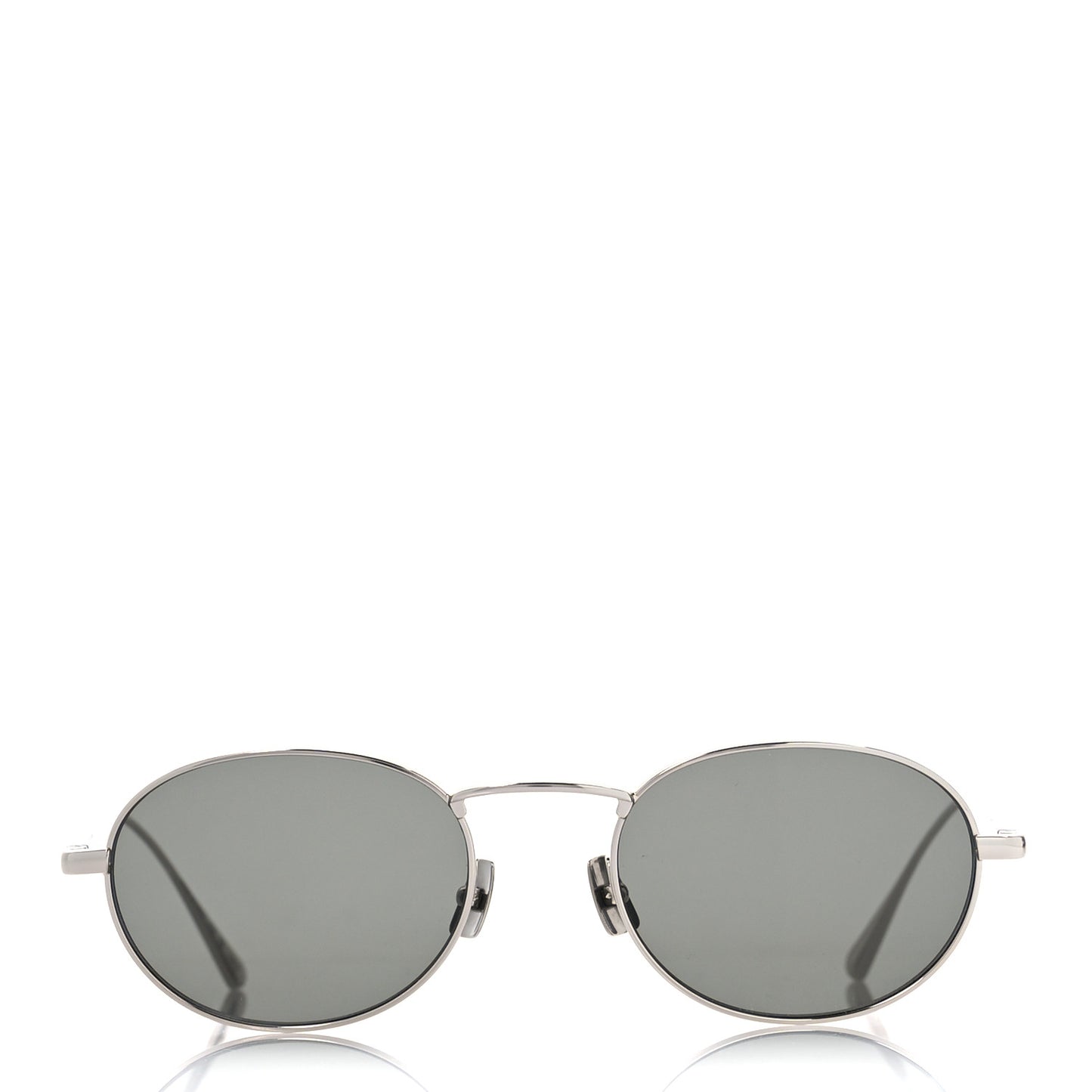 Metal Aviator Sunglasses SL799 Silver Gray