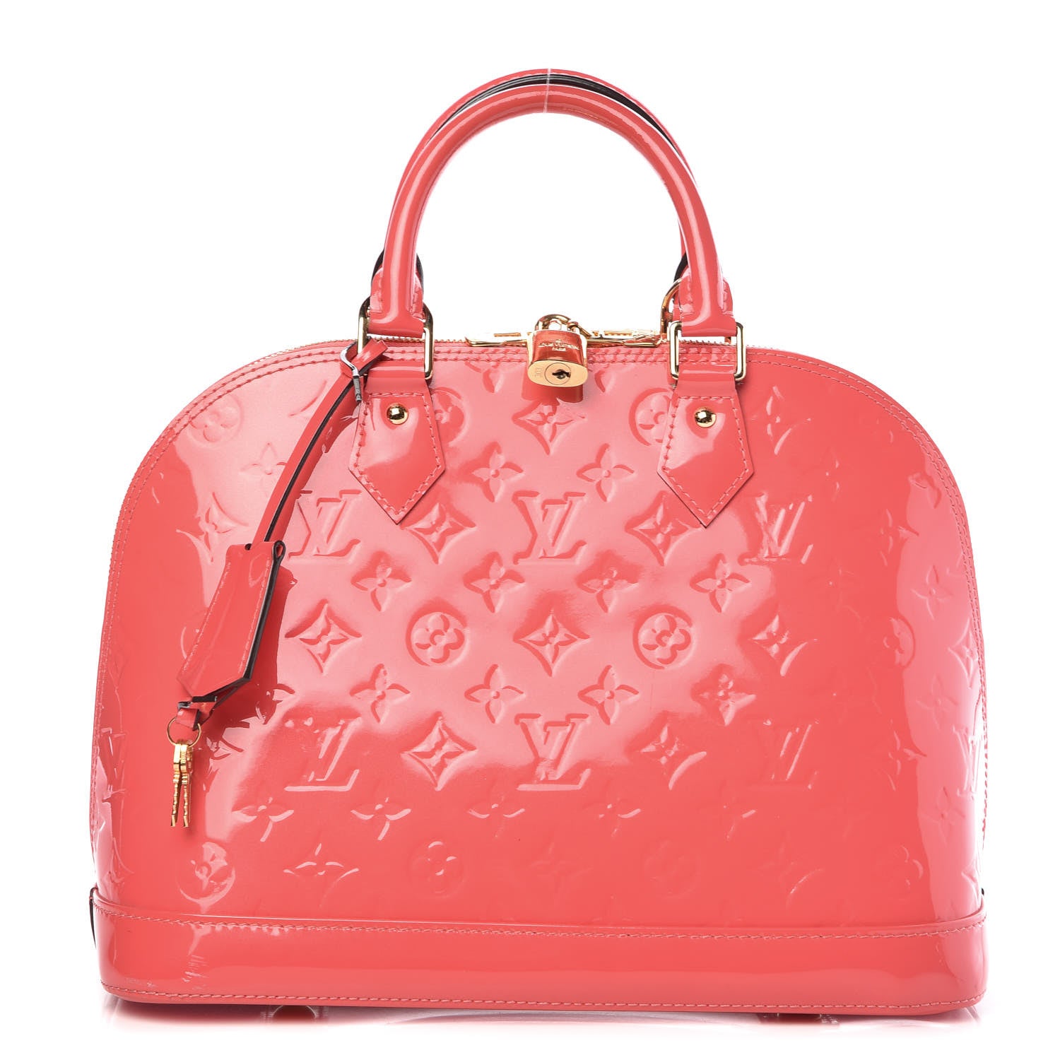 Louis Vuitton Vernis Alma PM Rose Litchi 1 of 10