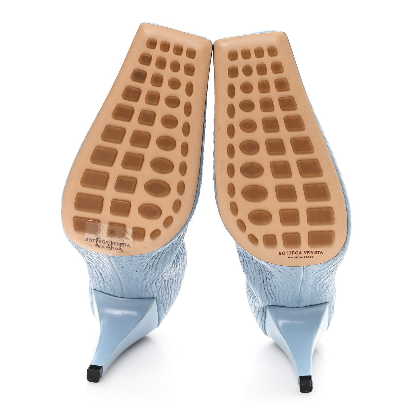 Crunch Calfskin Sharpei Pumps 37 Ice