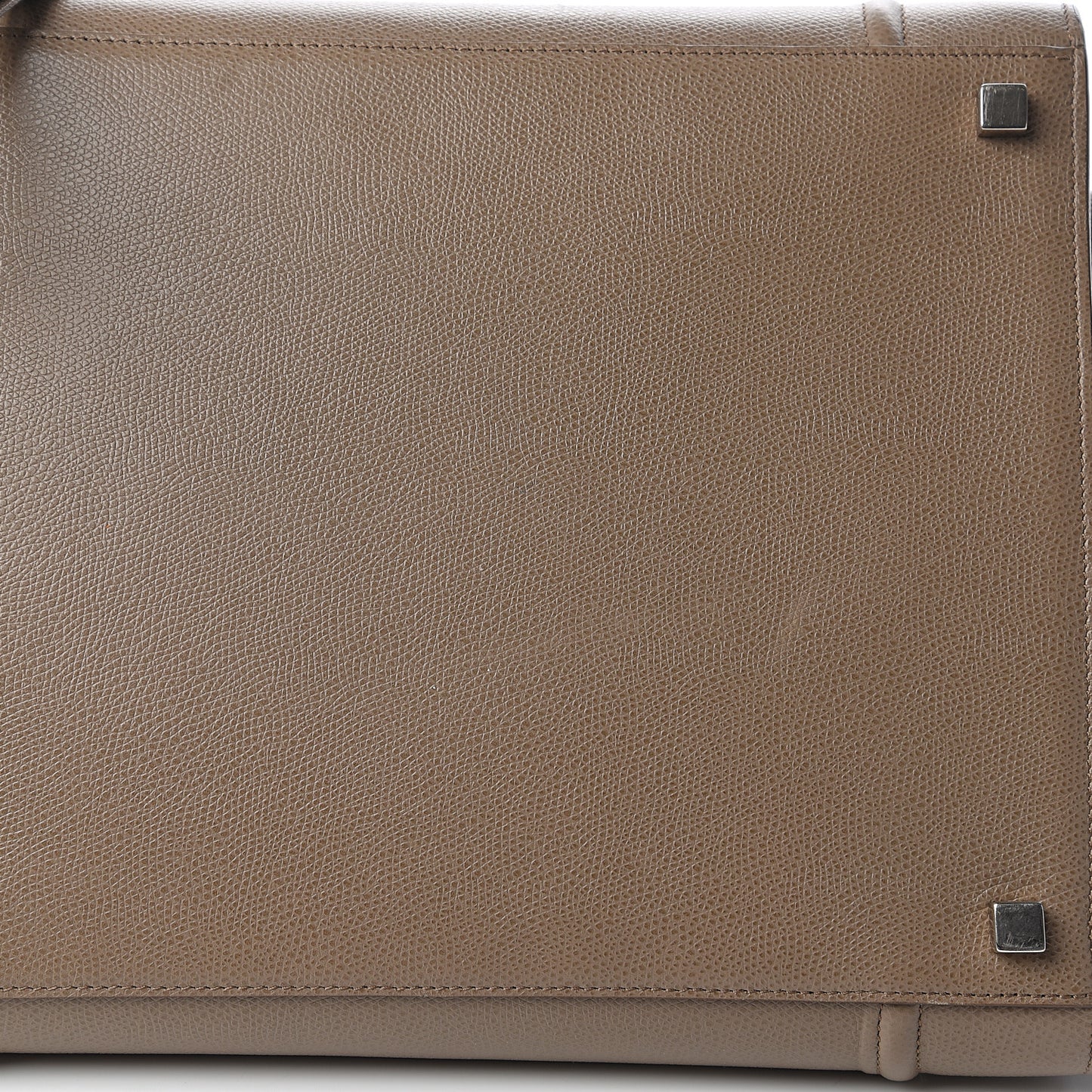 Grained Calfskin Medium Phantom Luggage Taupe