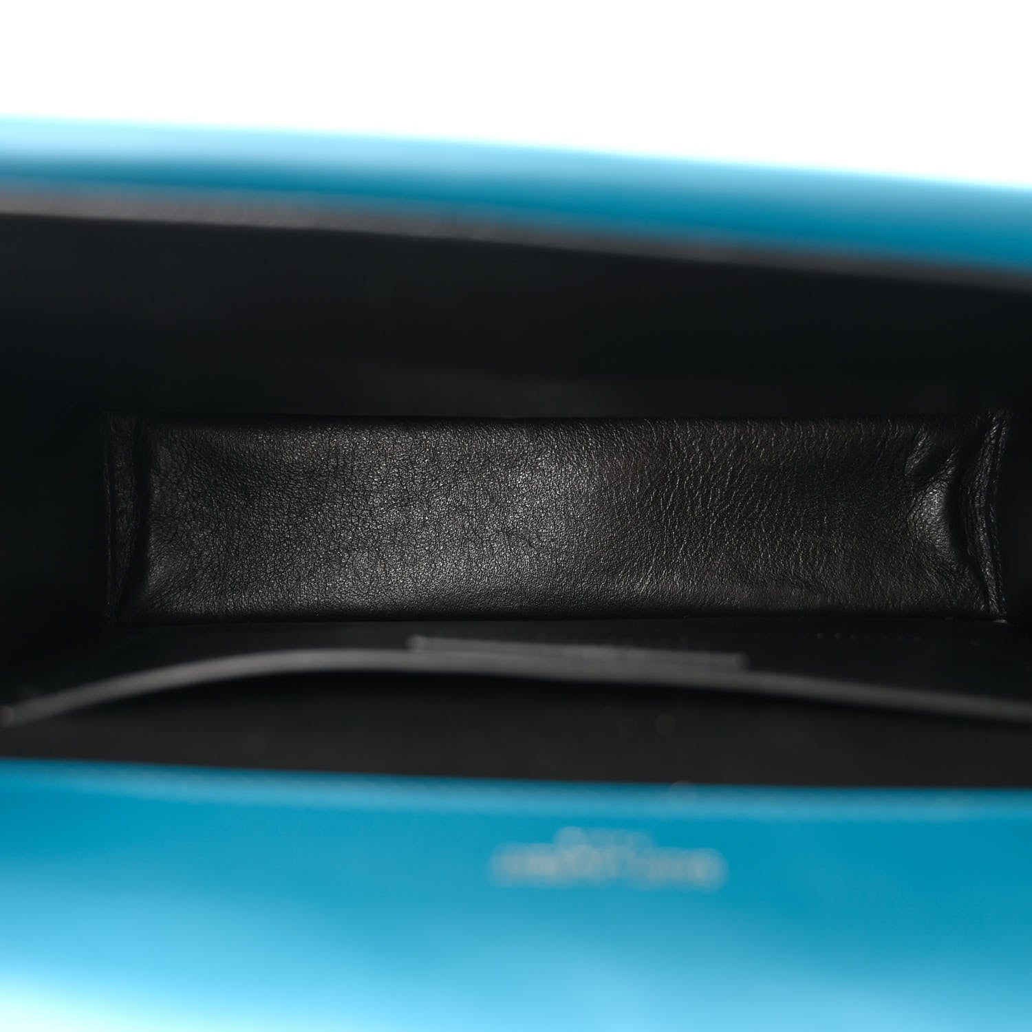 Saint Laurent Smooth Calfskin Monogram Medium Sulpice Shoulder Bag Deep Sea 5 of 11