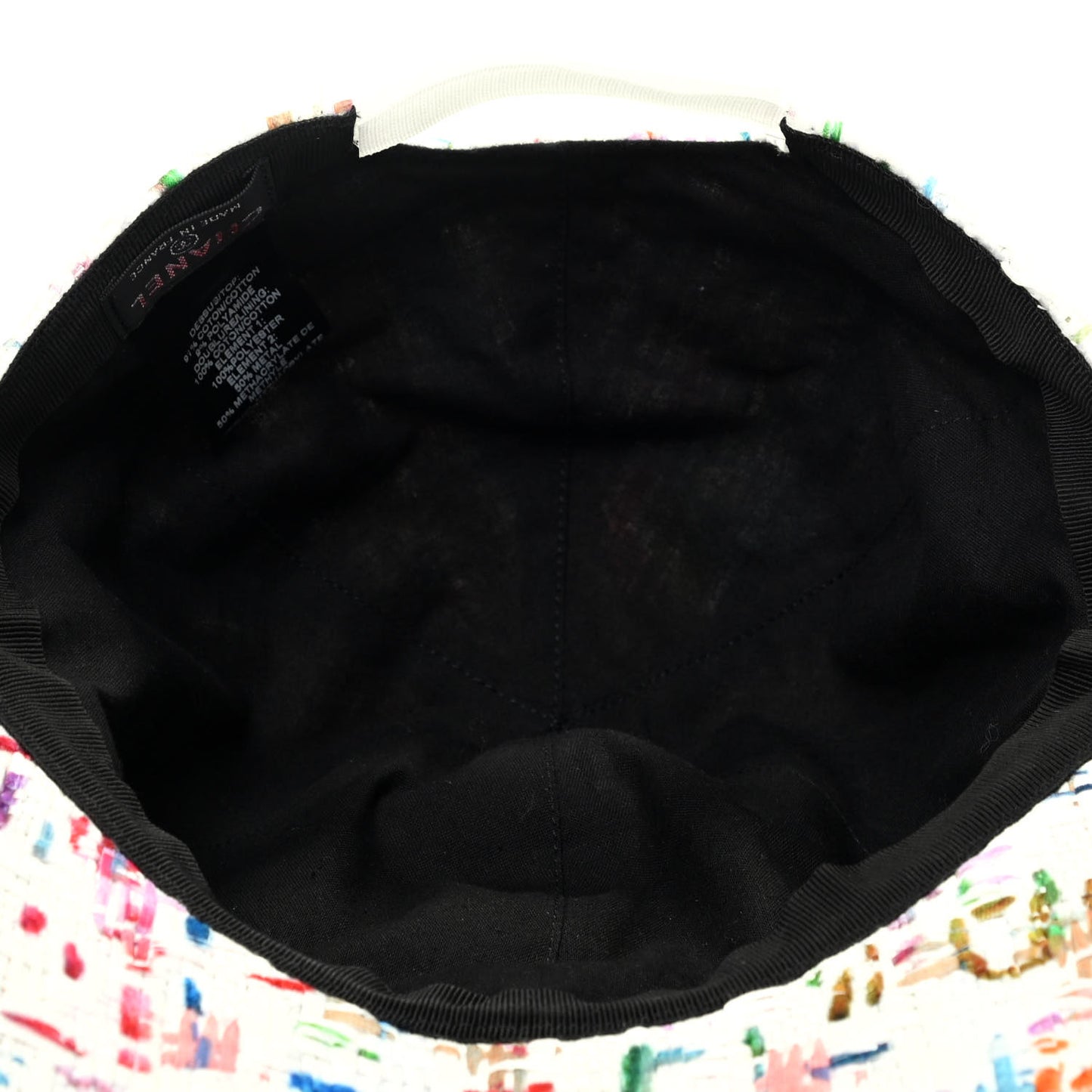 Tweed Cap Hat Multicolor