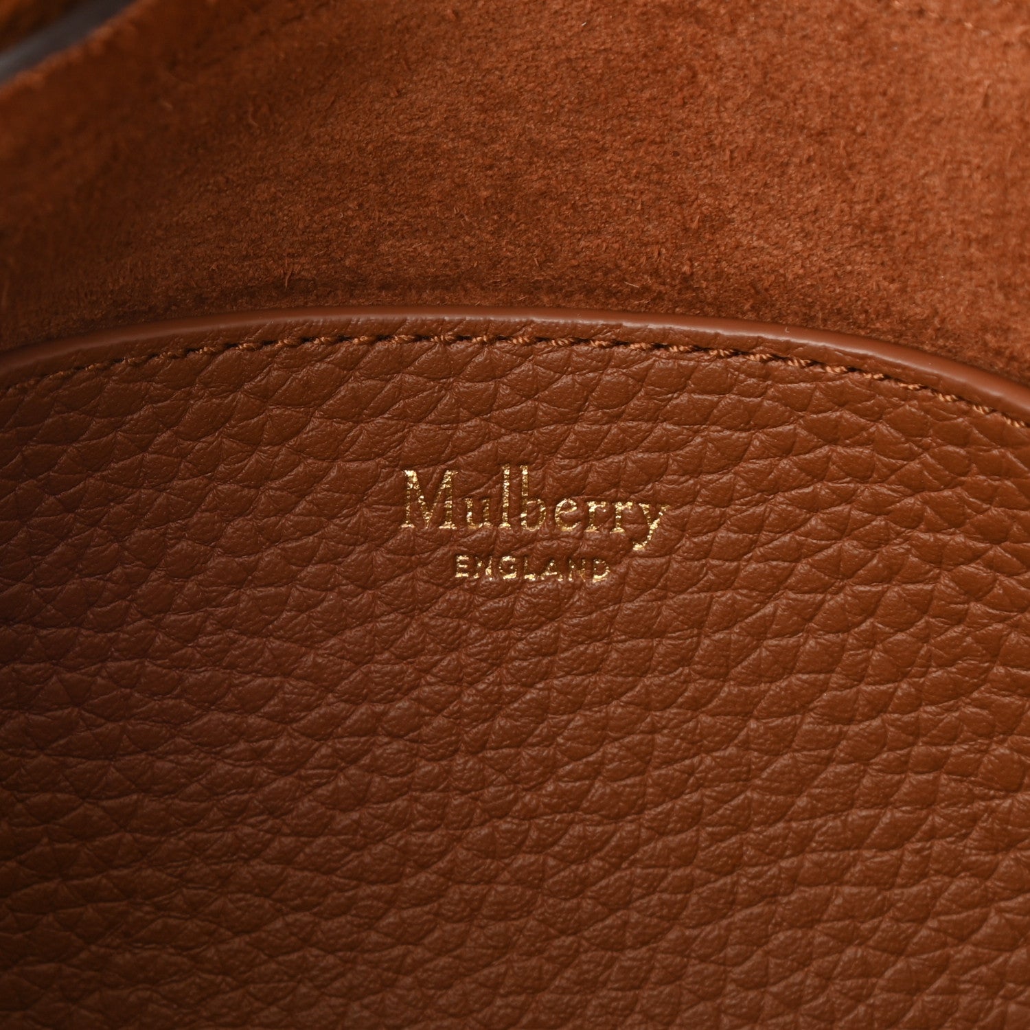 Mulberry Heavy Grain Mini Alexa Chestnut 6 of 7