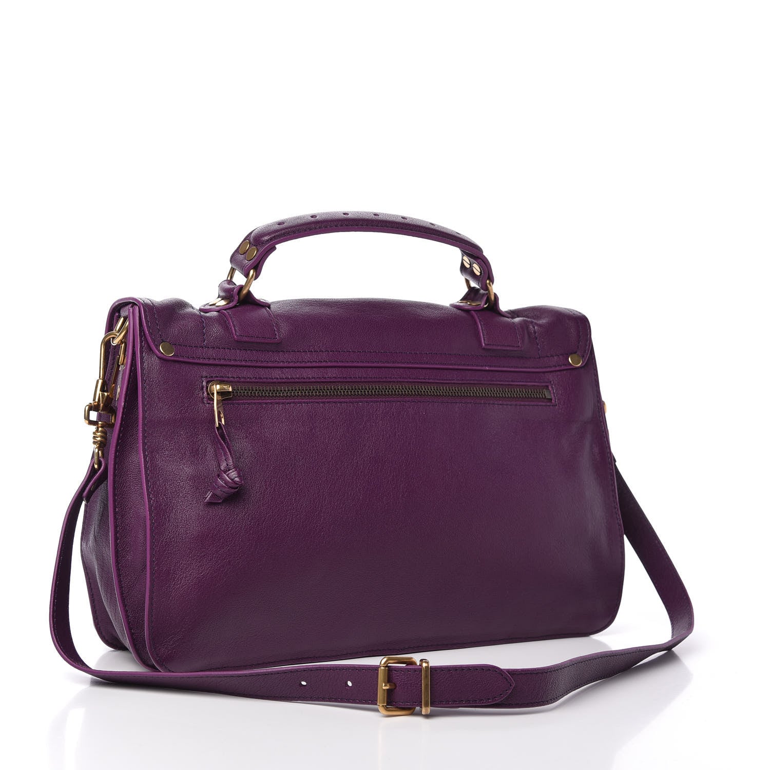 Proenza Schouler Lambskin Medium PS1 Satchel Veruca Salt 3 of 11