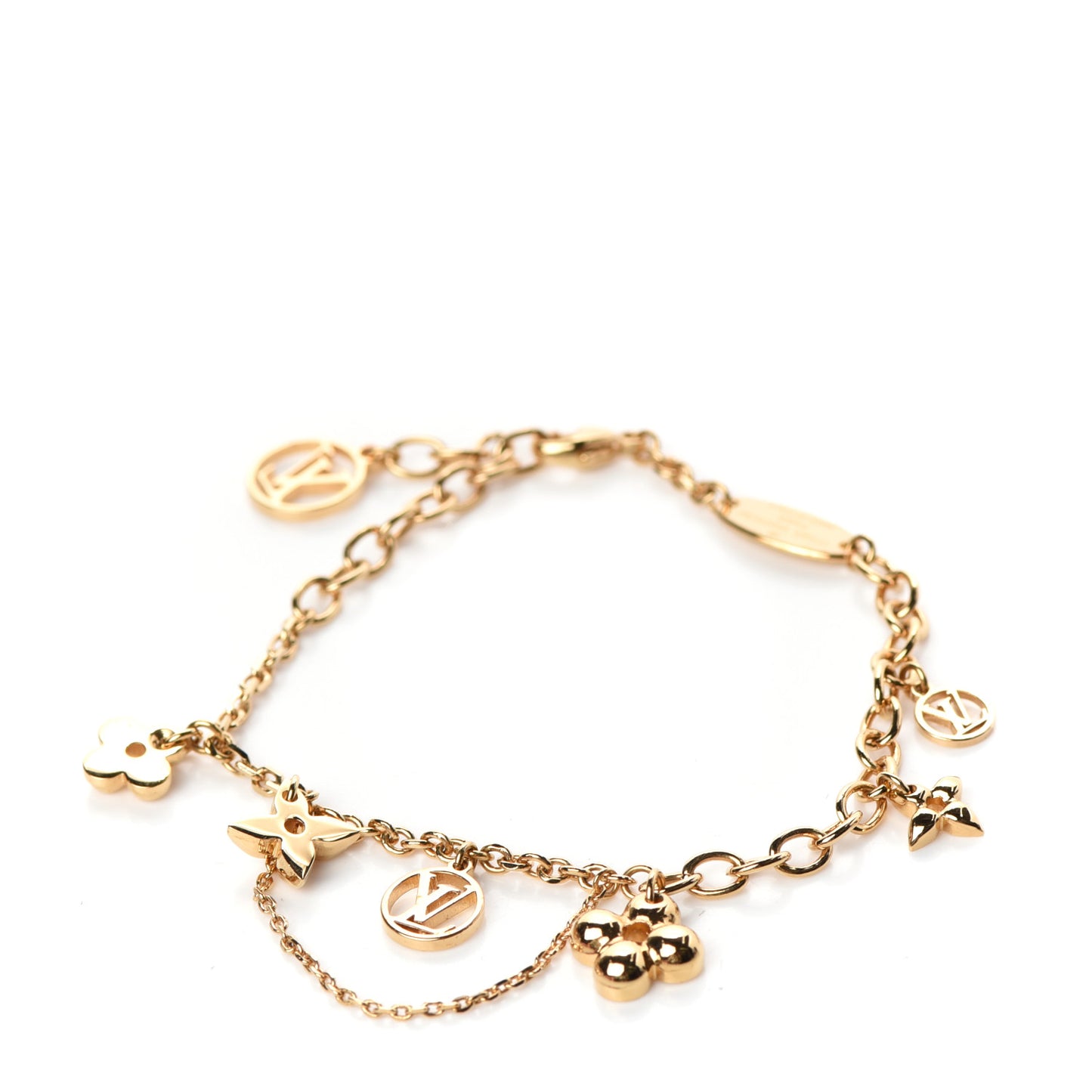 Metal Monogram Blooming Supple Bracelet