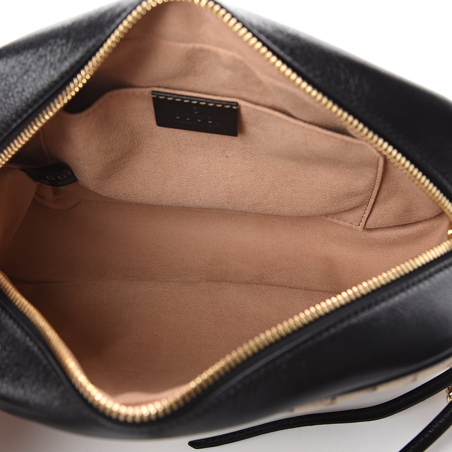 Monogram Matelasse Diagonal Small GG Marmont Chain Shoulder Bag Beige Black