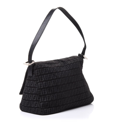 Fendi Zucchino Mama Baguette Black 2 of 4
