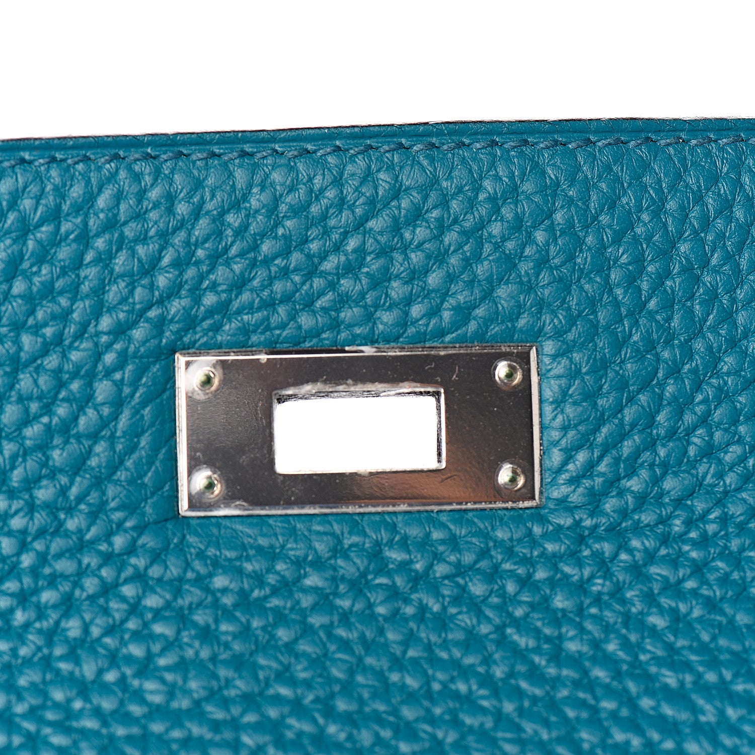 Hermes Taurillon Clemence Kelly Retourne 35 Bleu Izmir 24 of 33