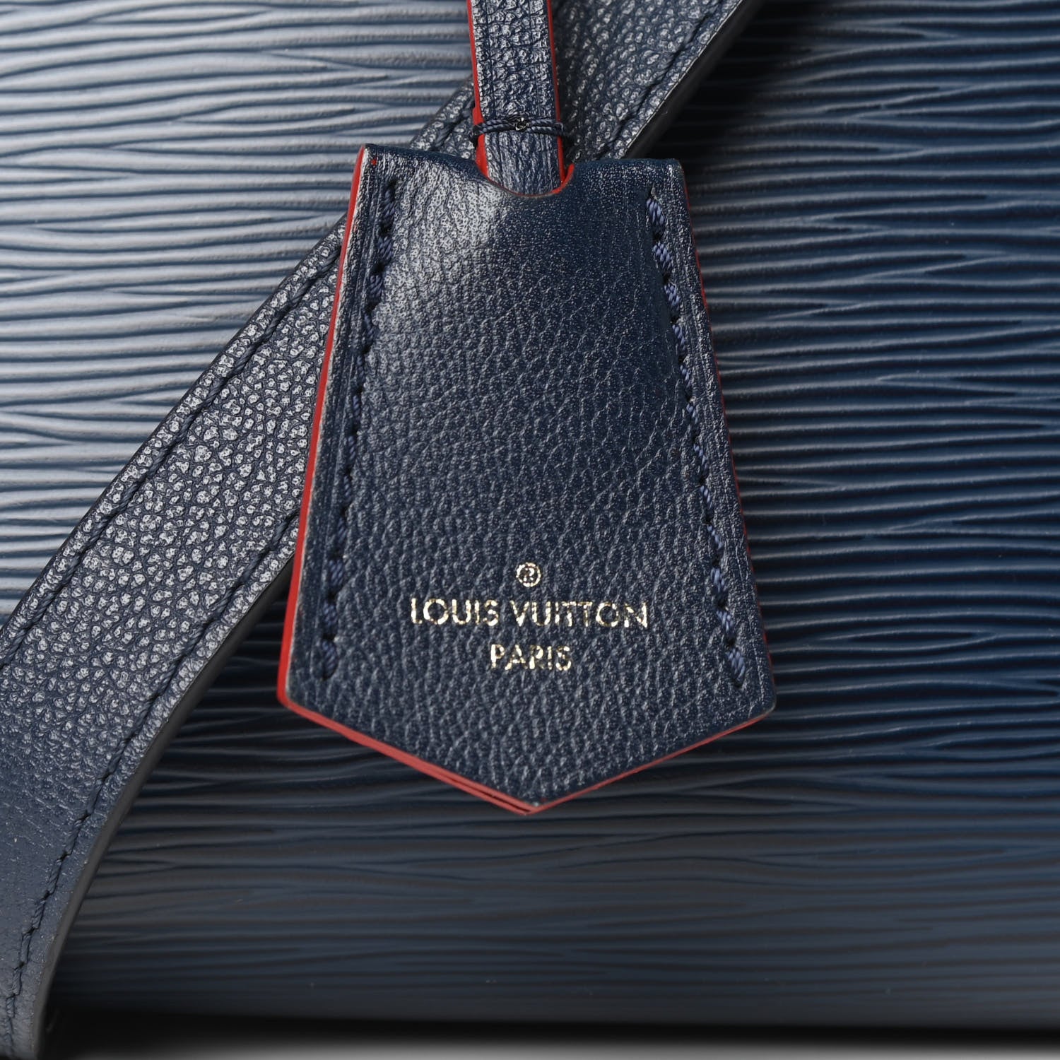 Louis Vuitton Epi Vaneau MM Marine Rouge 9 of 11