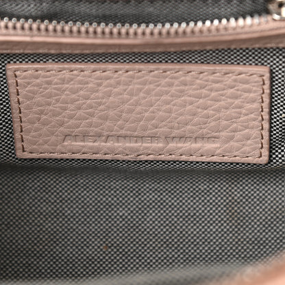 Alexander Wang Pebbled Lambskin Mini Rockie Pink Rhodium Hardware 6 of 8