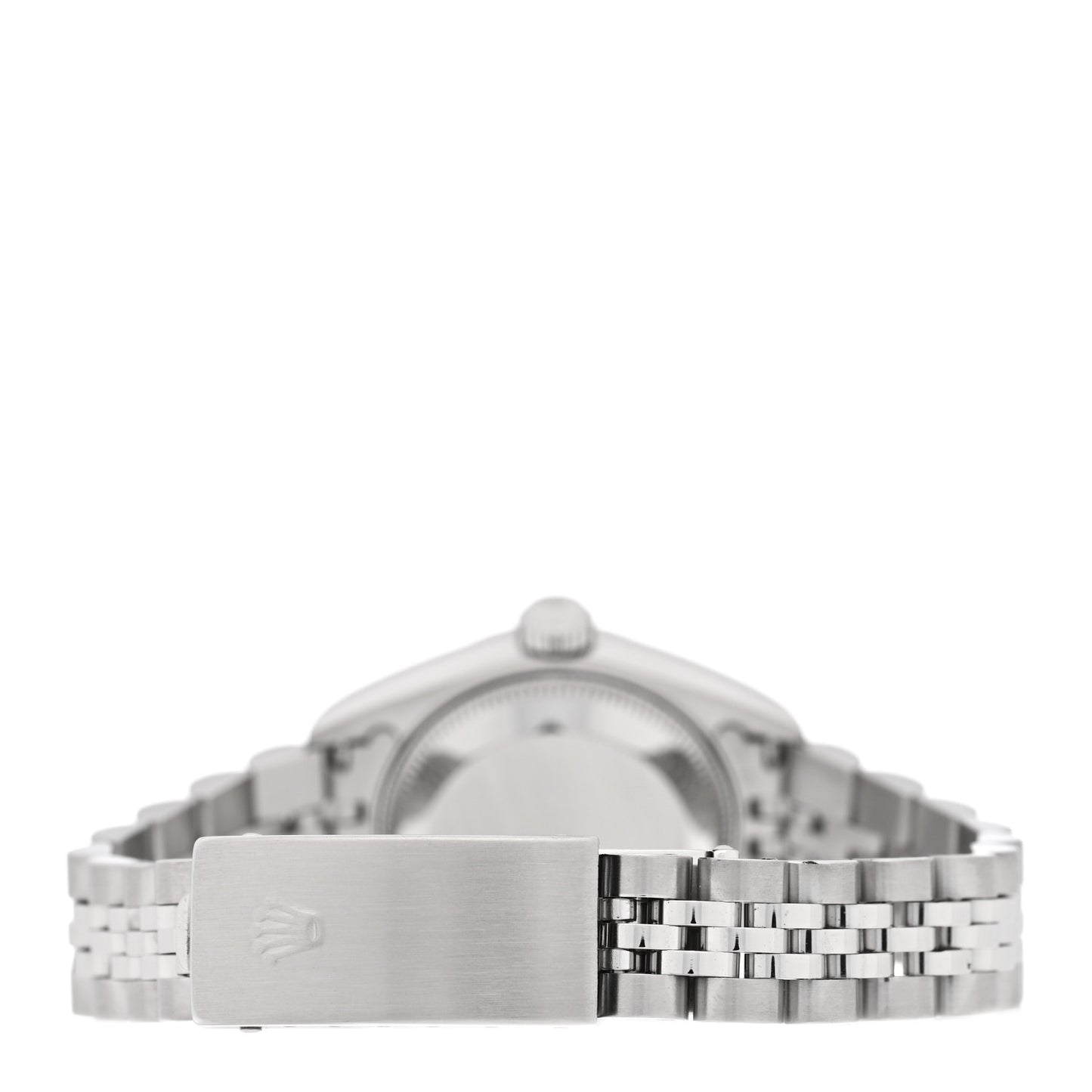Stainless Steel 18K White Gold Diamond 26mm Oyster Perpetual Datejust Watch Silver Jubilee 79174