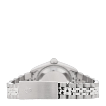 Rolex Stainless Steel 18K White Gold Diamond 26mm Oyster Perpetual Datejust Watch Silver Jubilee 79174 3 of 5