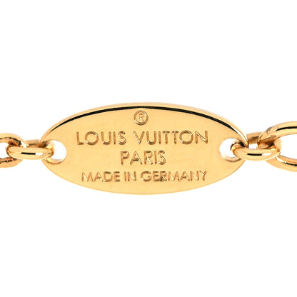Louis Vuitton Metal Blooming Supple Necklace Gold 5 of 6