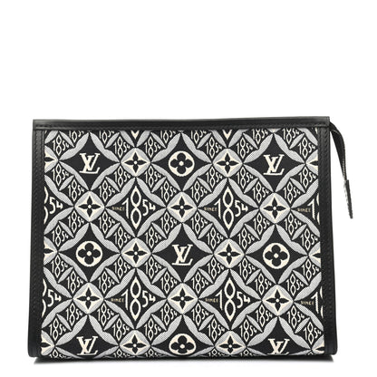Louis Vuitton Jacquard Since 1854 Toiletry Pouch 26 Gray 1 of 7