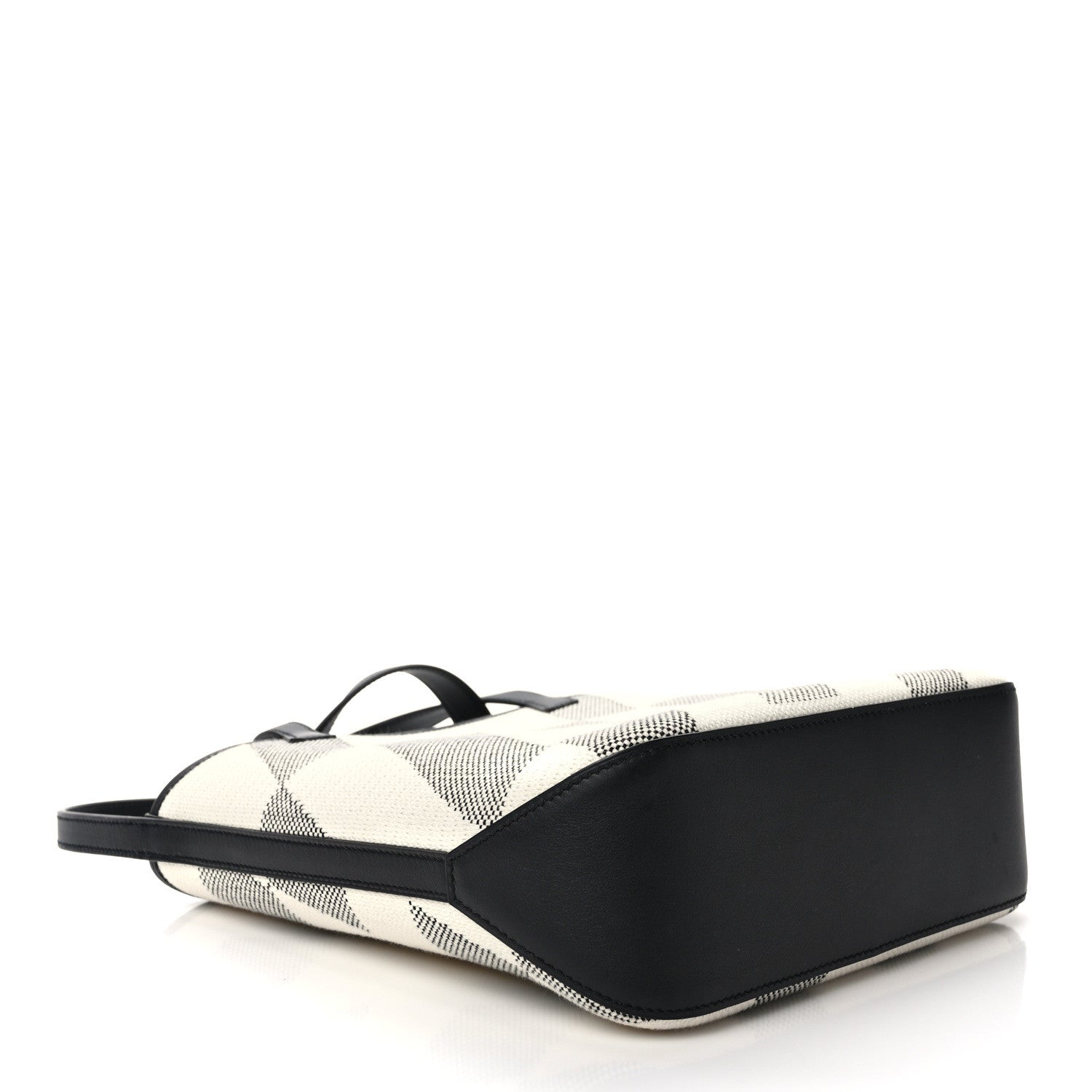 Hermes Swift H Canvas Cabas H En Biais 27 Black Ecru 4 of 11