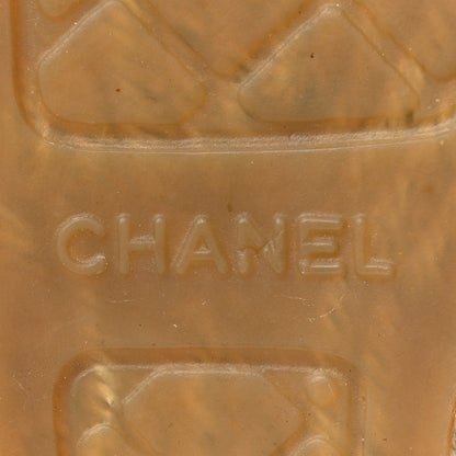 Chanel Lambskin CC Espadrilles 36 Beige Black 6 of 9