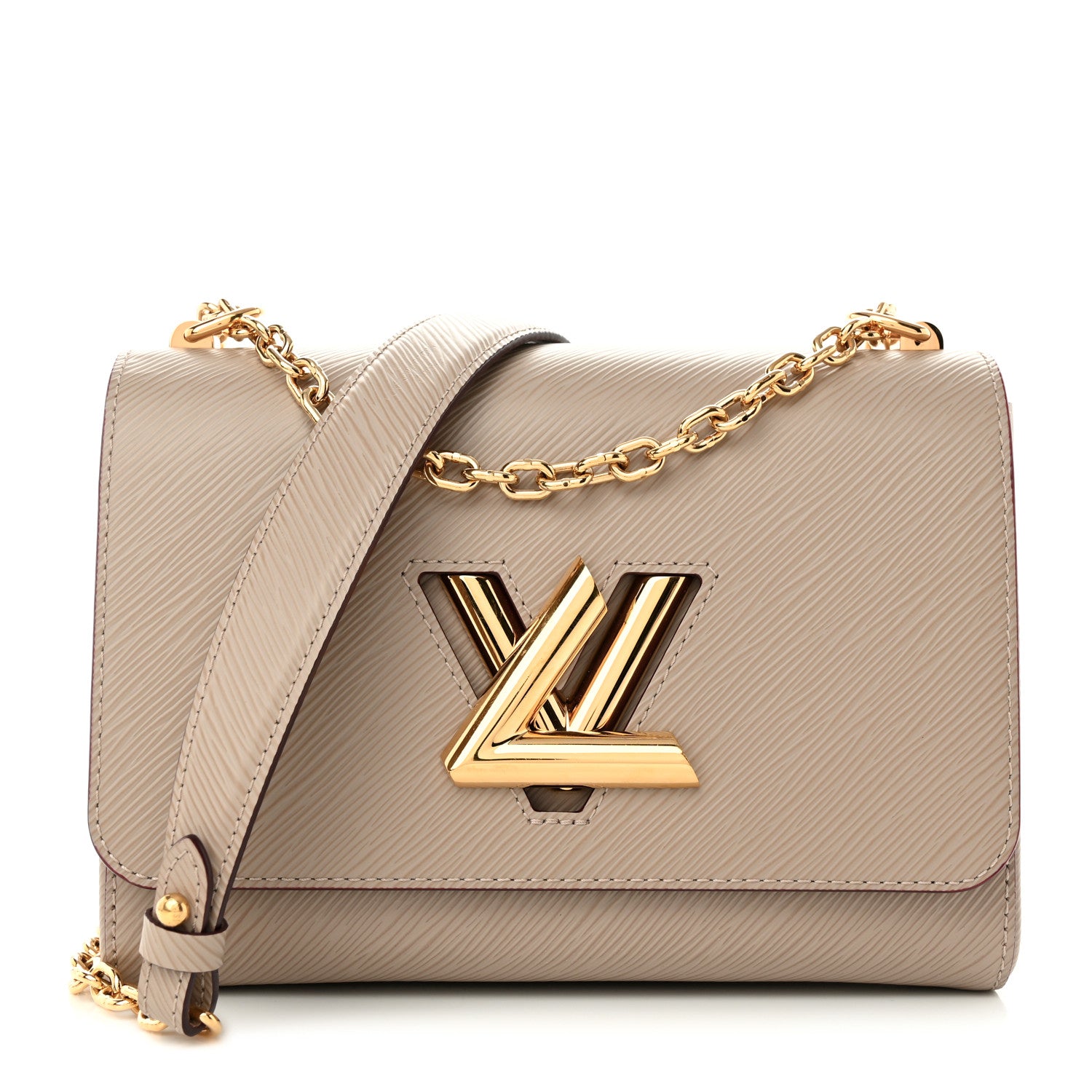 Louis Vuitton Epi Twist Shoulder Bag MM Galet 3 of 10