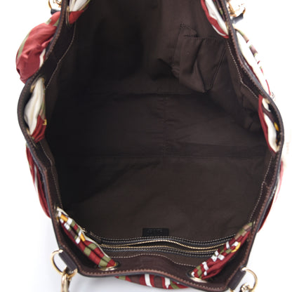Gucci Monogram Large Positano Tote Brown 4 of 18