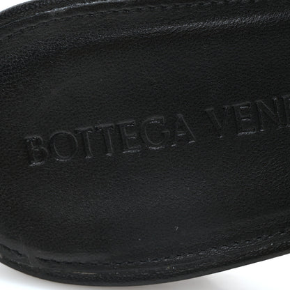 Bottega Veneta Nappa Quilted Rubber Lido Mule Sandals 38 Black 8 of 9